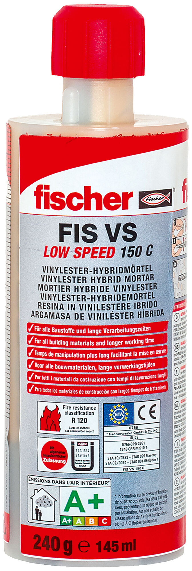 fischer Injection mortar FIS VS LOW SPEED 150 C